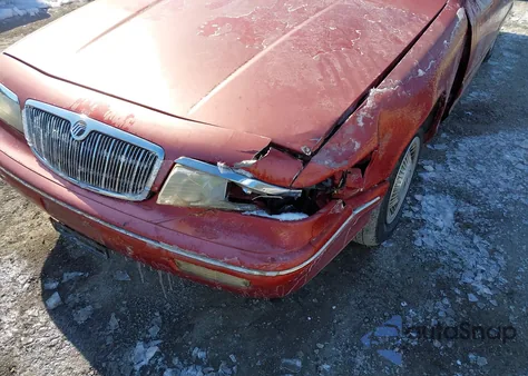 1997 Mercury Grand Marquis Gs from USA, damaged, VIN 2MELM74W2VX741668